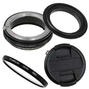 Lens Aperture Control, 52mm Lens Cap and 52mm UV Protector fits Nikon 