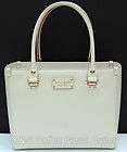   Authentic Kate Spade Wellesley Leather Quinn Tote Purse Bag ~Porcelain