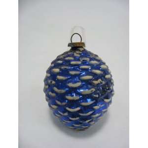 Occupied Japan frosted Pinecone Ornaments set of 10