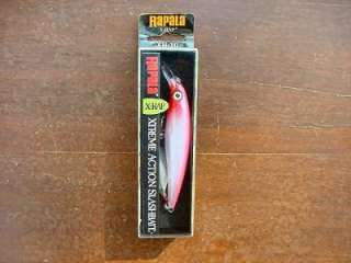 NIP 4 Rapala XR 10 X Rap Hot Pink Slashbait  