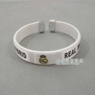 Real Madrid Soccer Badge Wristbands Bracelets Football  