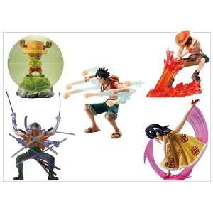  ONE PIECE ATTACK MOTIONS Trading Figures complete BOX Set 