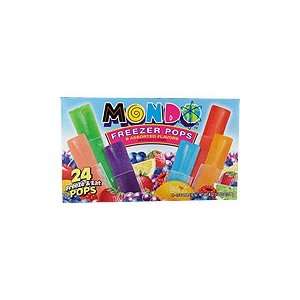  Freezer Pops   Freeze & Eat Pops, 24 pops,(Mondo) Health 