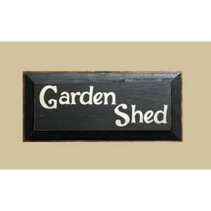    SaltBox Gifts G818GS Garden Shed Sign Patio, Lawn & Garden
