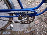 Vintage AMF Roadmaster Skyrider womens cruiser bike blue bicycle 