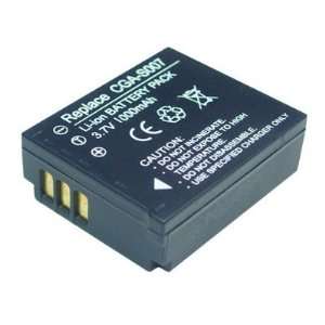  Rechargeable Battery for Panasonic Lumix DMC TZ1 digital 