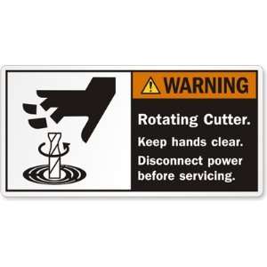  cutter. Keep hands clear. Lockout/tagout before servicing. Paper 