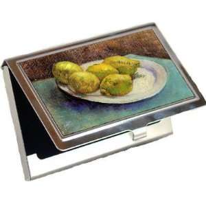   on a Plate By Vincent Van Gogh Business Card Holder