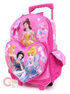 Disney Princess Roller School Backpack/BagPink 16 L  
