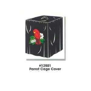   Cage Cover   Black W/red Parrot (fits #121,122,123,125 Cages) Pet