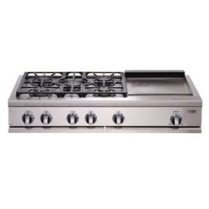  DCS CP485GDN 48In Stainless Steel Gas Cooktop Appliances