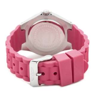 Invicta Angel Pink Rubber Sporty 3 Eye Watch 0706 NEW  