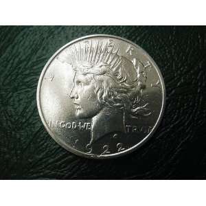  XF 1922 D Peace Dollar 90% Silver   EXTRA FINE With Luster 