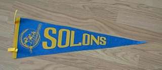 SACRAMENTO SOLONS VINTAGE PENNANT  