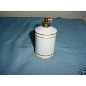 Vintage Porcelain White & gold Spray Perfume (empty 