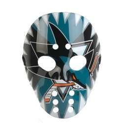 NHL SAN JOSE SHARKS Warface Goalie Mask Facemask licensed wear hat 