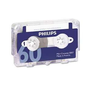  New Audio & Dictation Mini Cassette 60 Minutes Case Pack 1 