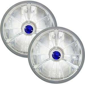  Adjure 4 1/2 Pie Cut Spotlights w/Blue Dot   4.5 