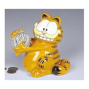  Garfield the Cat ceramic piggy Bank 