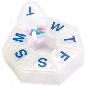  Seven Sided Pill Organizers