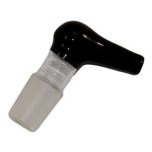  Ground Glass Water Pipe Adapter   Black 14 mm Health 