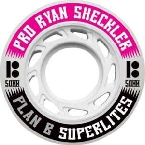  Plan B Skateboards Whitelite 50mm Ryan Sheckler Wheel 