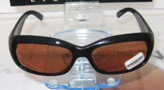 Serengeti Bianca Shiny Black Drivers 7409 Sunglasses ***Brand New 