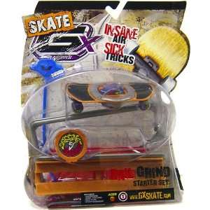   Skate Rail Grind Starter Set with Sceenz Deck Plate Toys & Games