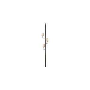  Thomas OBrien Ziyi Tension Pole Lamp in Bronze and Hand 