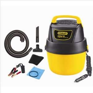   Portable Poly Series 1 Gallon 12 Volt DC Wet/Dry Vacuum Cleaner Home
