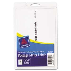  Avery 05289   Postage Meter Labels for Personal Post 