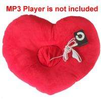 Heart Shaped /MP4 Music Pillow Cushion Speaker Sleep/Napcasual 