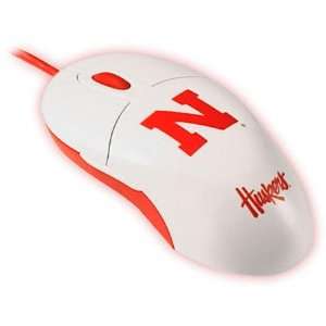  Nebraska Cornhuskers Programmable Optical Mouse Sports 