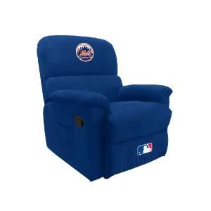   802516 Sports Logo Recliner Chair   NY Mets
