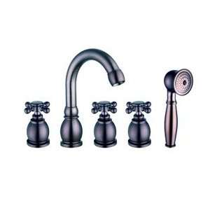  Oil rubbed Bronze Widespread Antique Tub Faucets