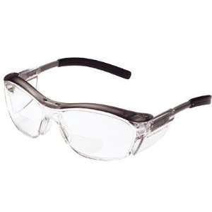 AO Safety Glasses   Nuvo Bifocal Safety Glasses   Clear Lens   +2.5 