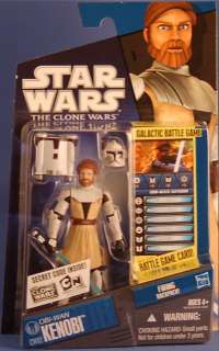STAR WARS CLONE WARS 2010 #2 Obi Wan Kenobi Blue New  