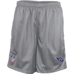    Tennessee Titans Grey Coaches Mesh Shorts