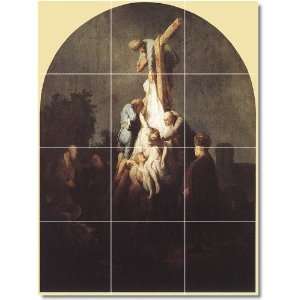  Rembrandt Religious Bathroom Tile Mural 12  36x48 using 