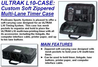 Carrying Case   ULTRAK L10 Timing System & Accessories  