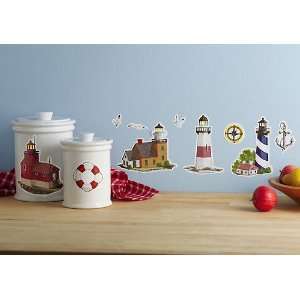  Lighthouse Decor Removable Wall Decals 