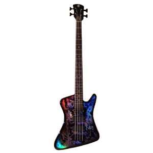  Spector Rex4 Bass Guitar, Holoflash Musical Instruments
