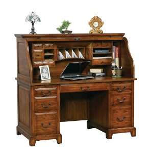  Solutions 57 Roll Top Desk by Wilshire Furniture 