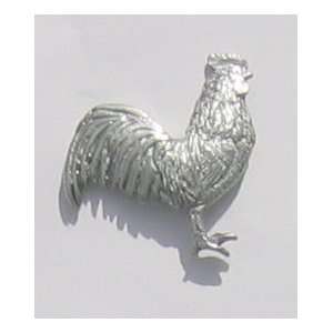  Pewter Pin   Rooster   GH380 Jewelry