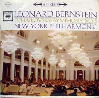 BERNSTEIN tchaikovsky symphony no 5 LP VG MS 6312  