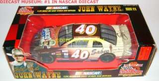 STERLING MARLIN #40 TEAM SABCO JOHN WAYNE DIECAST RARE  