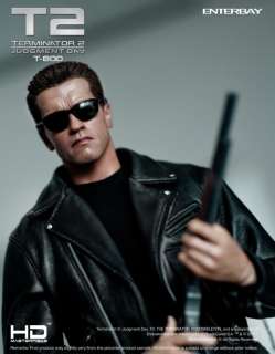 ENTERBAY Terminator 2 T2 Judgement Day T 800 Arnold Schwarzenegger 1/4 