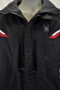   TITAN VEST JACKET (SPY8) BLACK RED WHITE WATERPROOF INSULATED $385 XXL