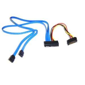   Pin SATA Cables with 15 Pin SATA Power Cable 20 Inches Electronics