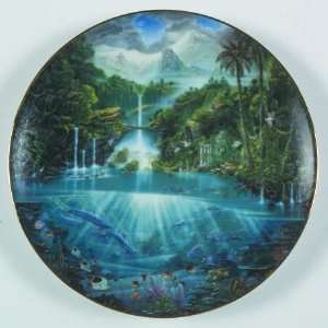   Plate Collection   Enchanted Seascapes  Sanctuary of the Dolphin